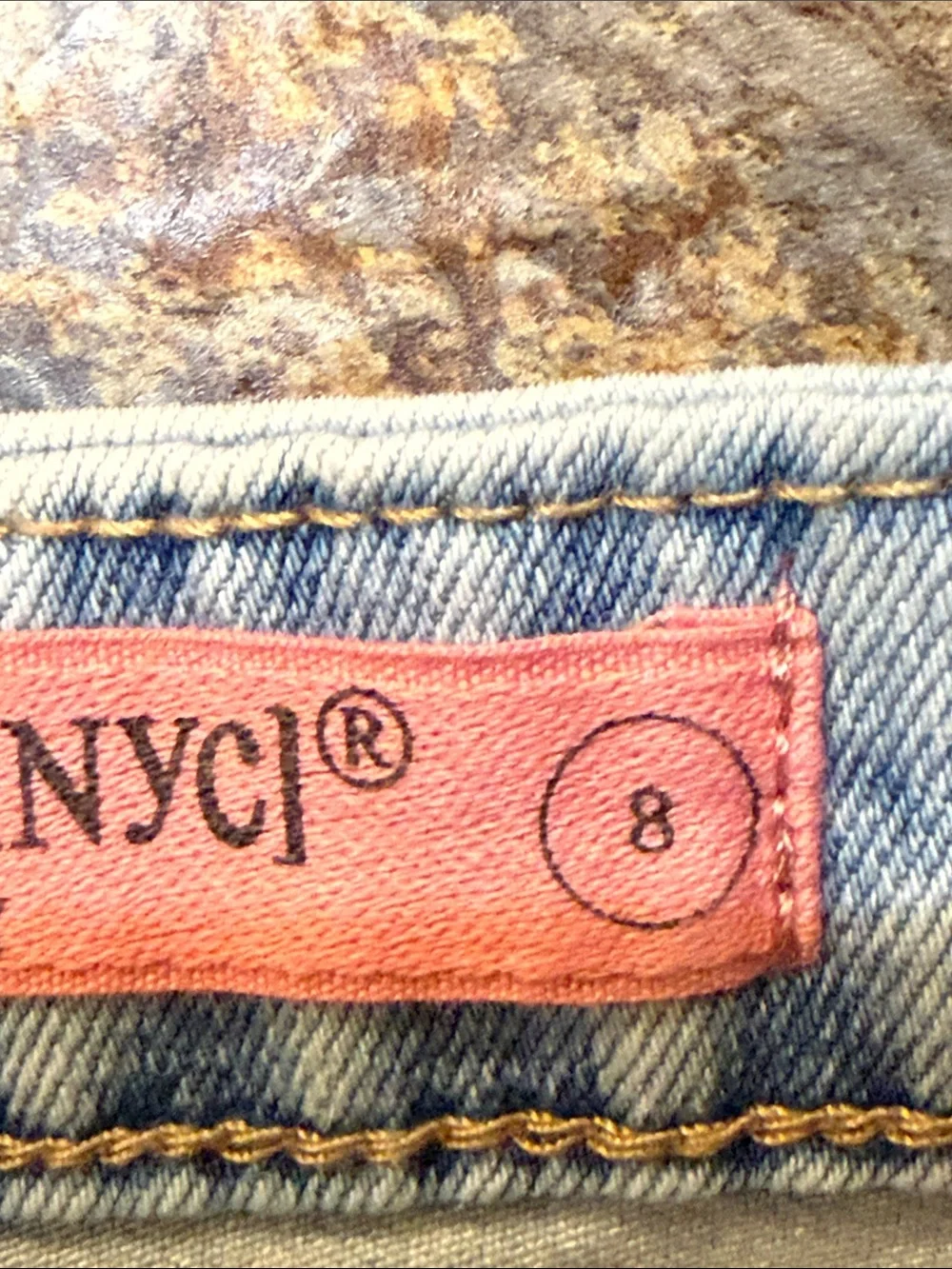 Blank NYC Light Blue Frayed Hem Denim Shorts